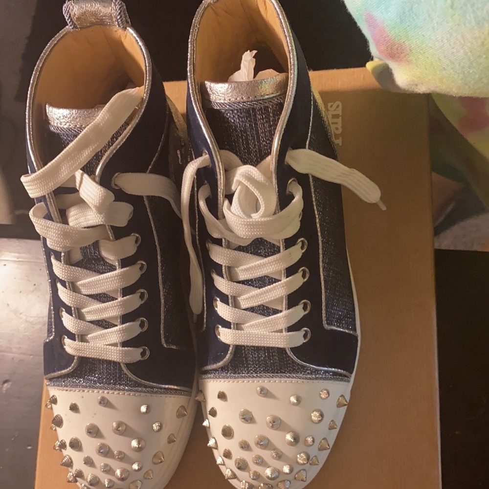 Christian louboutins with spikes